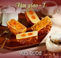 HỘP 4 BÁNH TRUNG THU GIVRAL TÂM GIAO 1